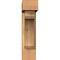 Ekena Millwork Legacy Block Smooth Bracket w/ Offset Brace, Western Red Cedar, 5 1/2"W x 18"D x 22"H BKT0604X18X22LEC05SWR - alternate 4